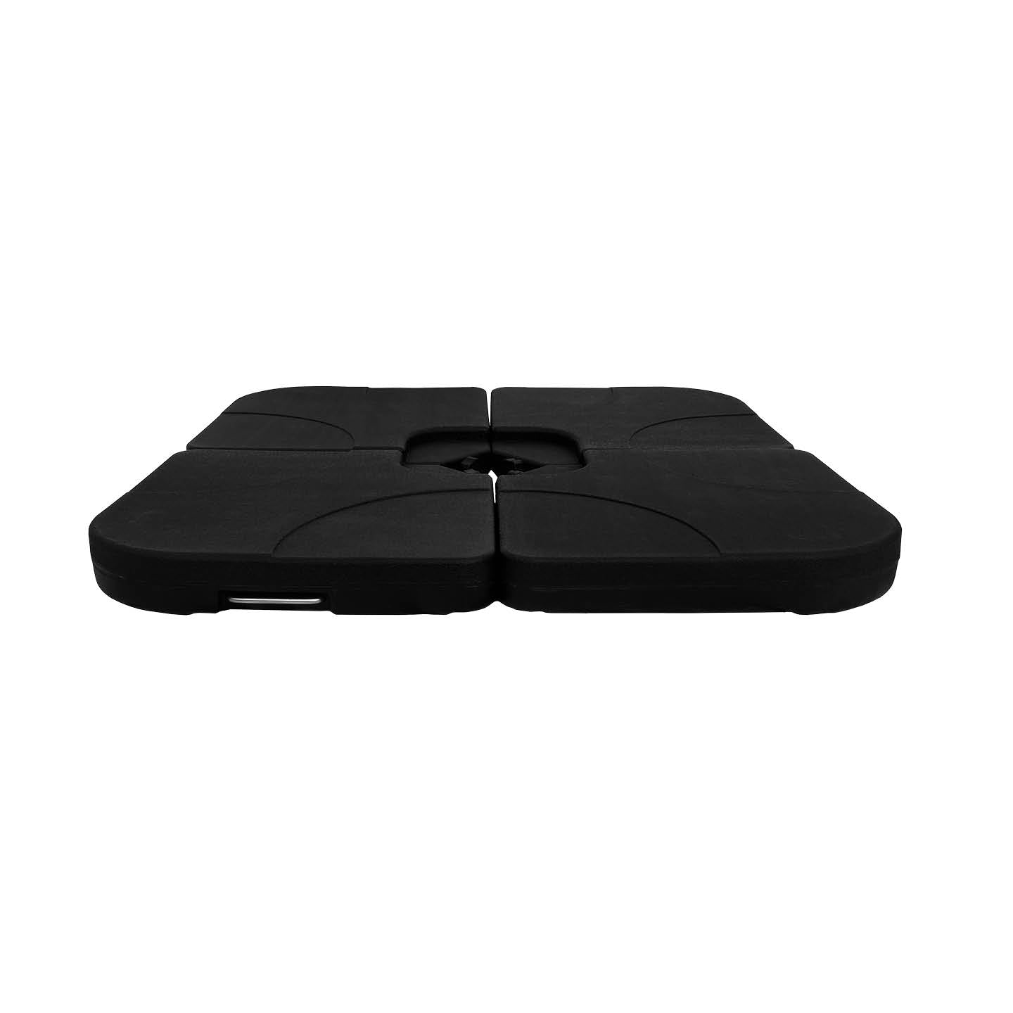 Square Fillable Offset Umbrella Base Black