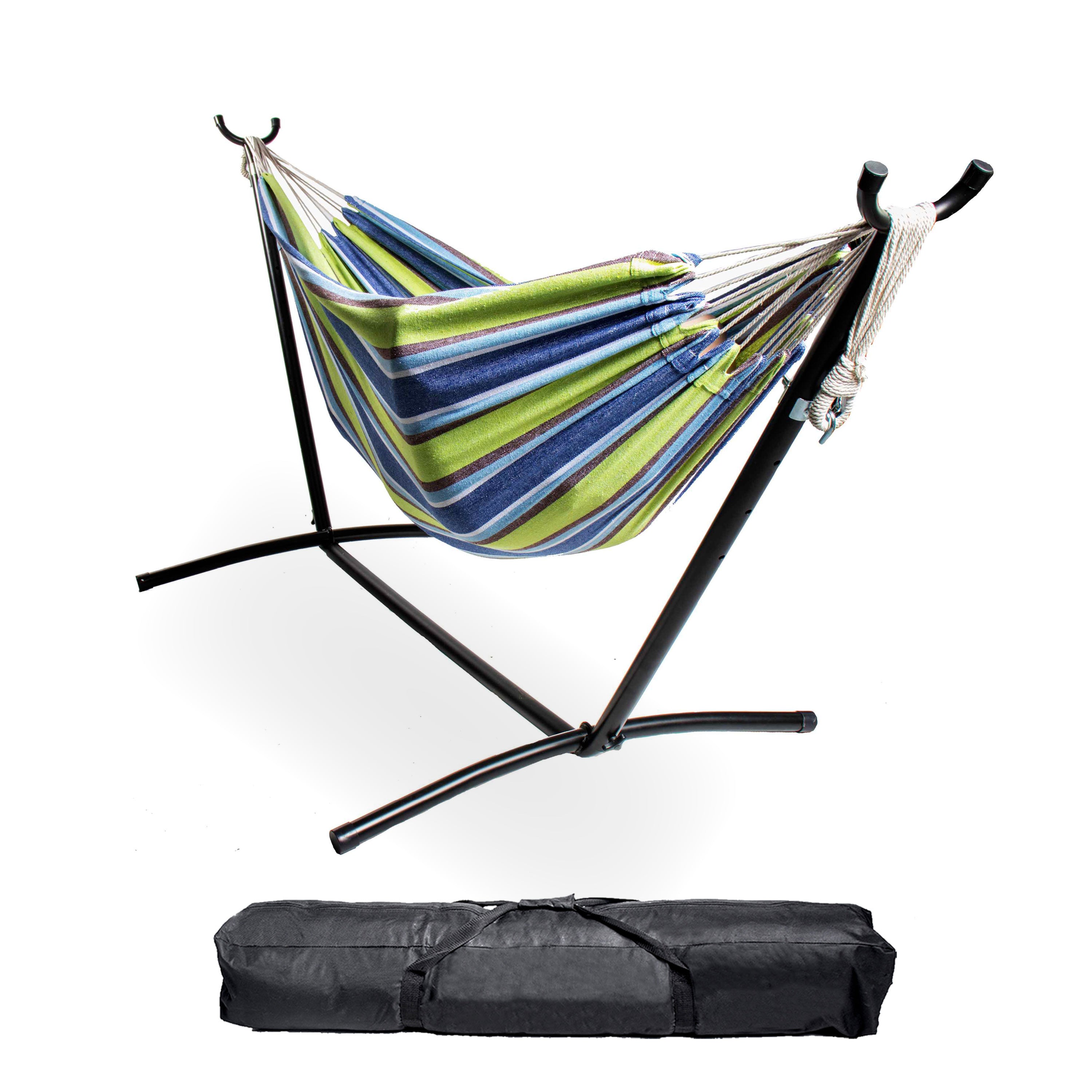 Portable Person Outdoor Hammock with Stand – Backyard Expressions