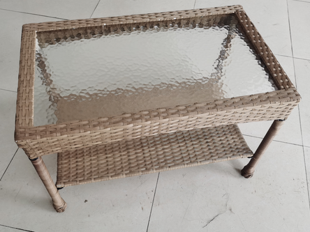 Replacement Parts for Table for 4 Pc Brown Wicker Set w/Cushions - 906139/912218