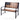 Wood American Flag Porch Bench w/Metal Frame 911388