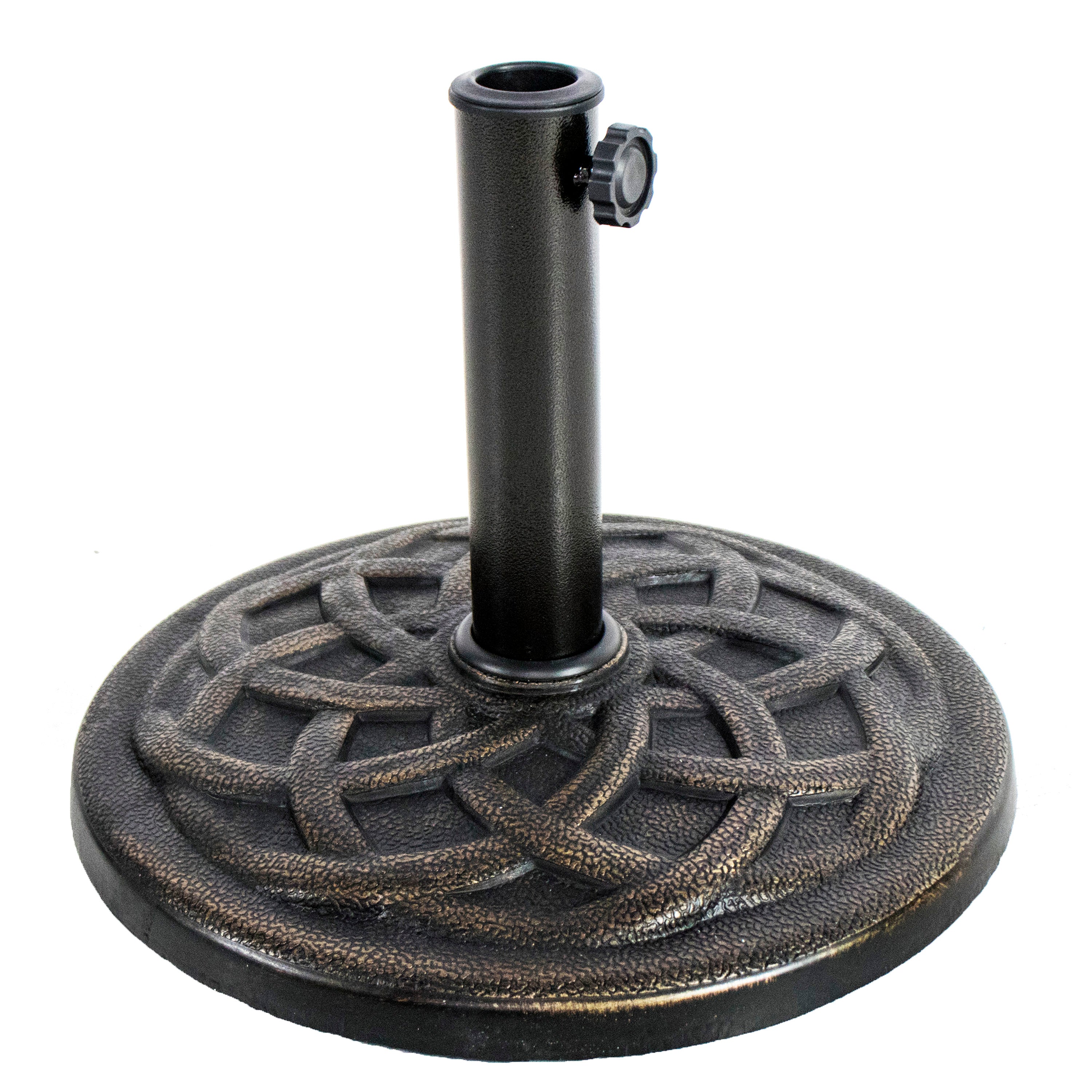 21 lb Bronze Umbrella Base