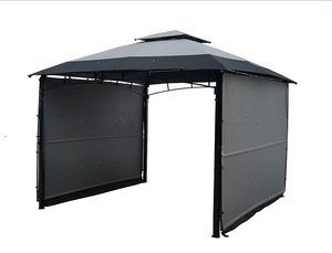 "Top Only" for 912062 Double Extending Gazebo Grey with Black Trim