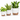 3-Piece Planter Pot Set 914813/914814
