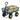 Heavy-Duty Steel Garden Cart – 400 lb Capacity