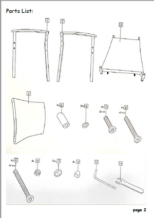 Replacement Parts for 906520