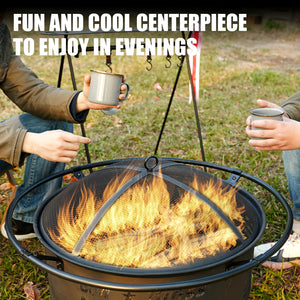 GOD Bless America Firepit