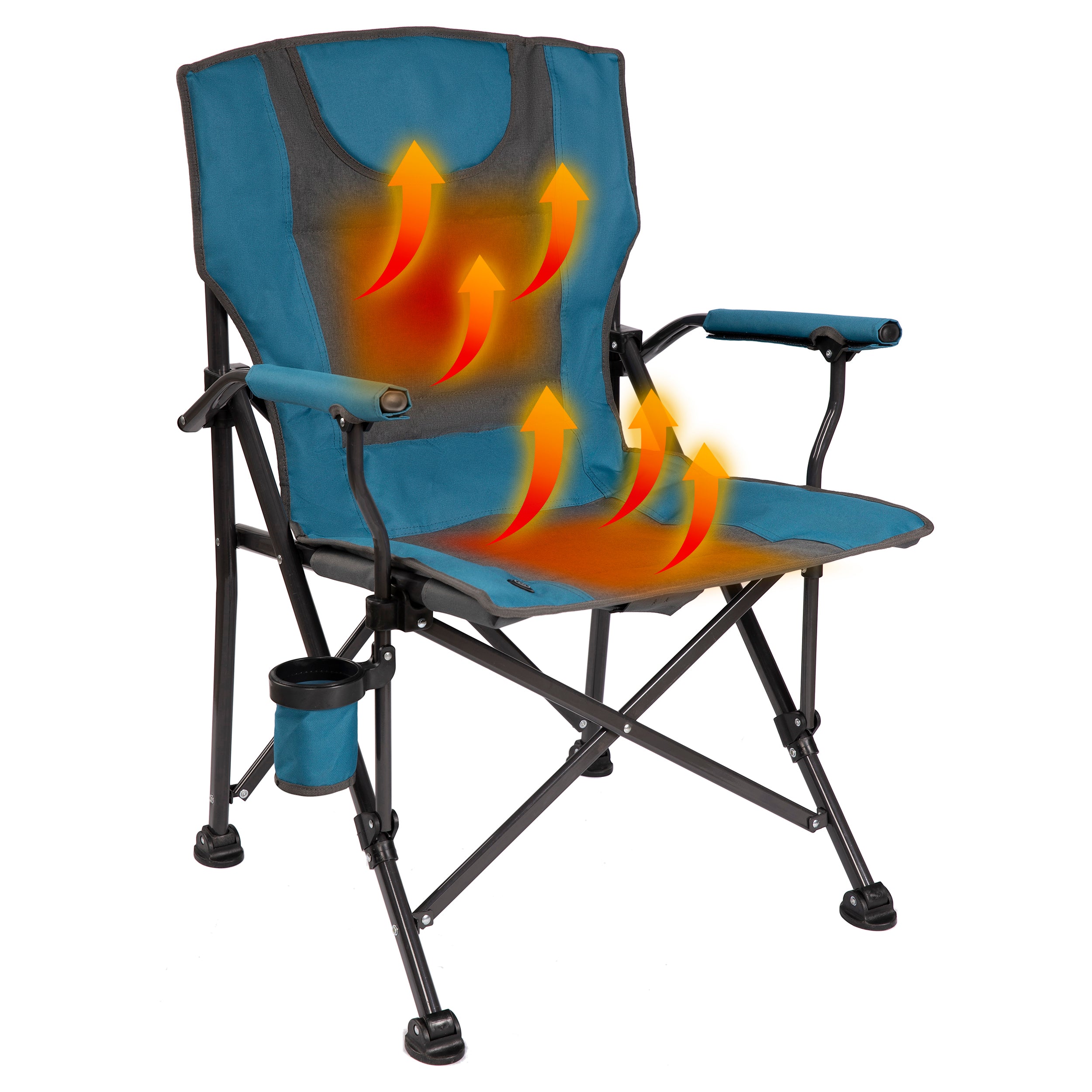 Luxury Heated Portable Camp Chair