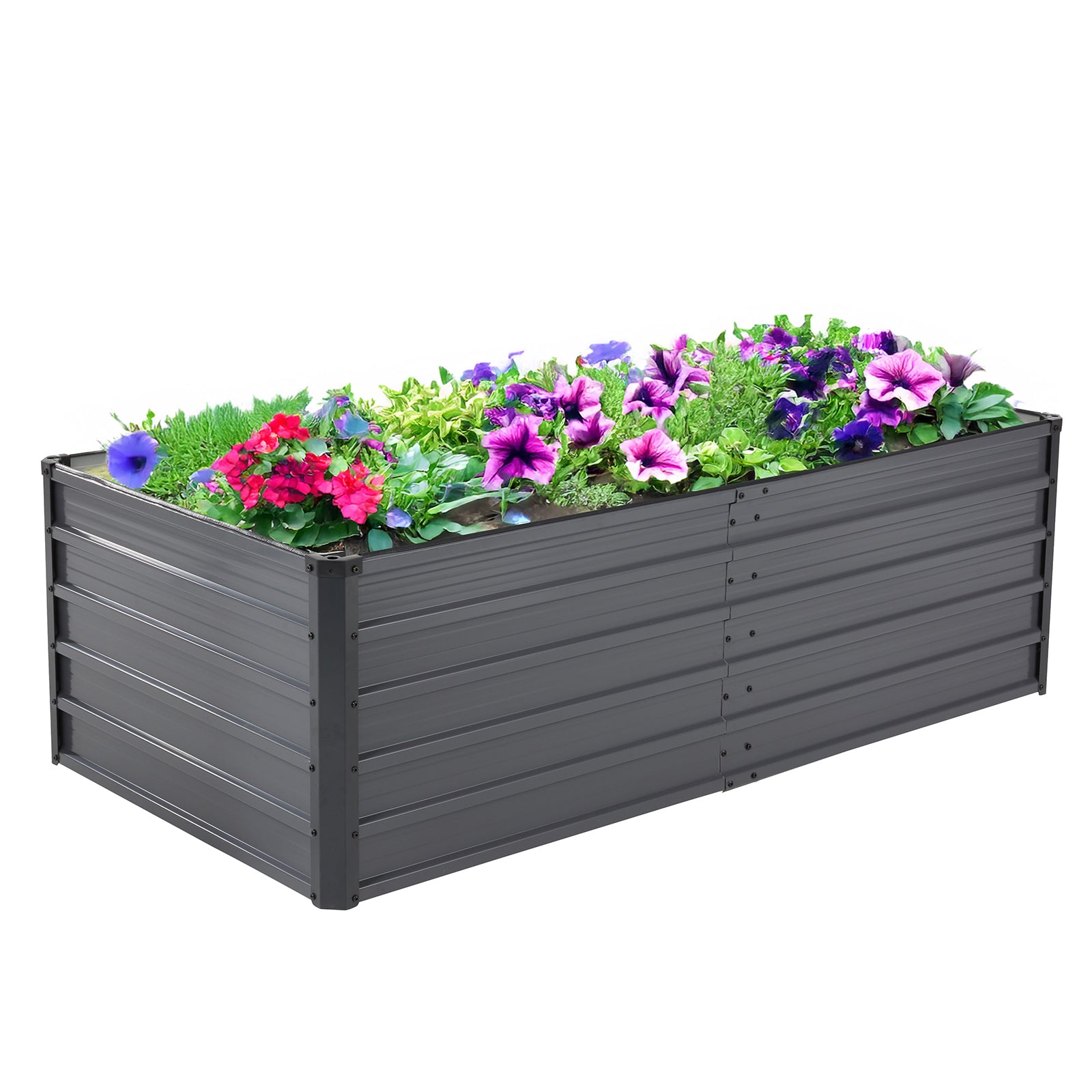 910933 Tall Raised Metal Garden Bed