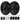 Three Sizes Heavy-Duty Solid Poly Wheels with 5/8" & 3/4" Bearings 914123/24/25