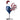 63” Metal Rooster Yard Decoration – Hand-Painted Farmhouse Garden Décor