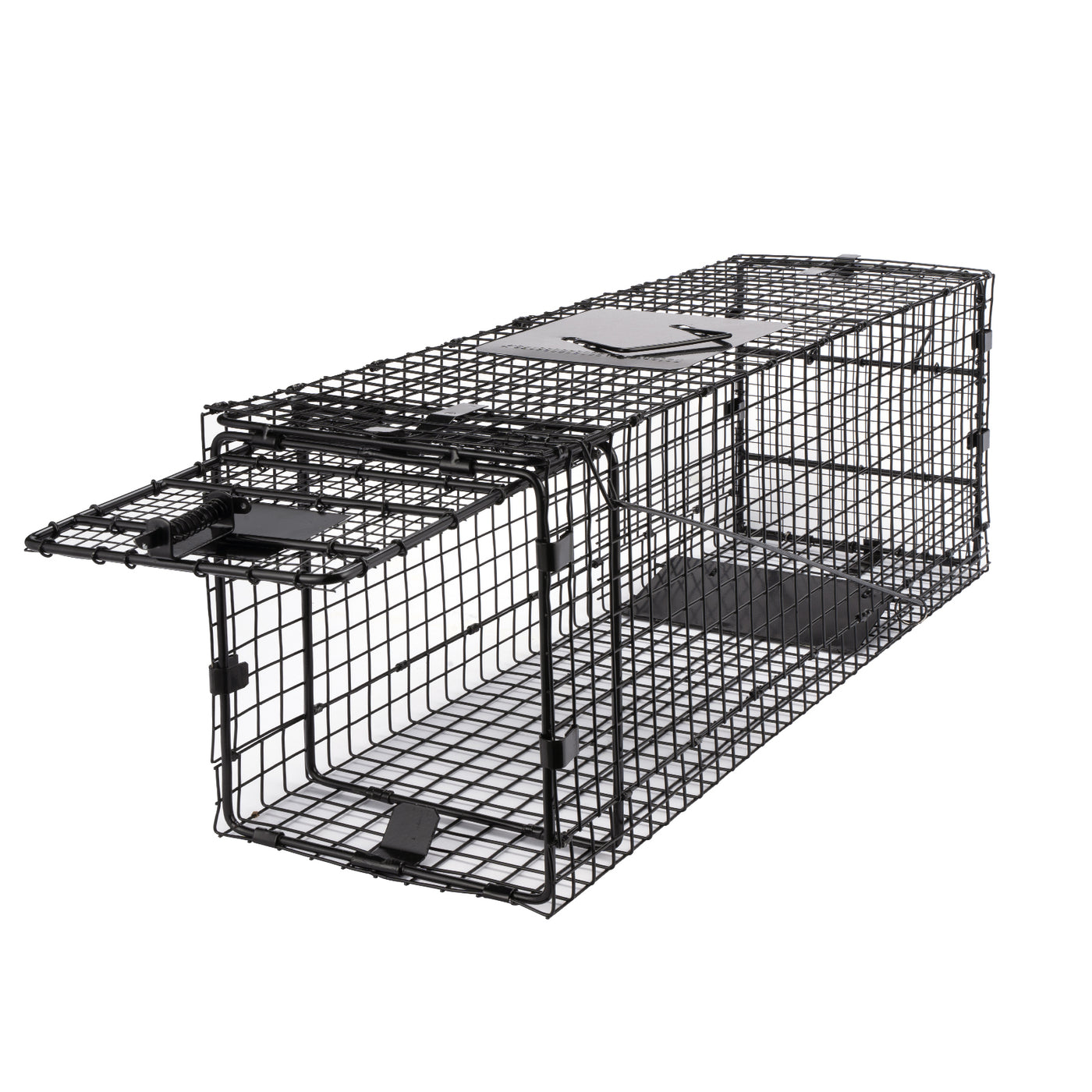 Humane Catch Release Live Animal Collapsible Galvanized Wire Trap Cage