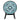 Folding Patio End Table