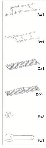 Replacement parts for Wooden Bench 905148