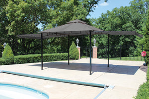 Combo Set's for 10' x 10' Extending Gazebo Two Side Panel Fabrics and Top that fits 906618, 905143 & 913028