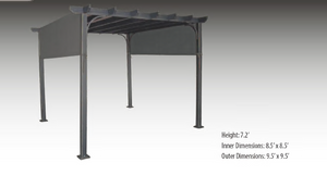 Replacement Parts for 910185 All Black Pergola