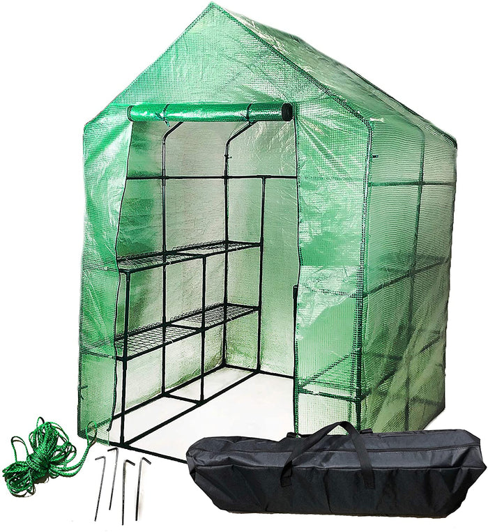Replacement parts for Portable Walk in Greenhouse 2-Tier 8 Shelf Growing Rack with Travel/Storage Bag