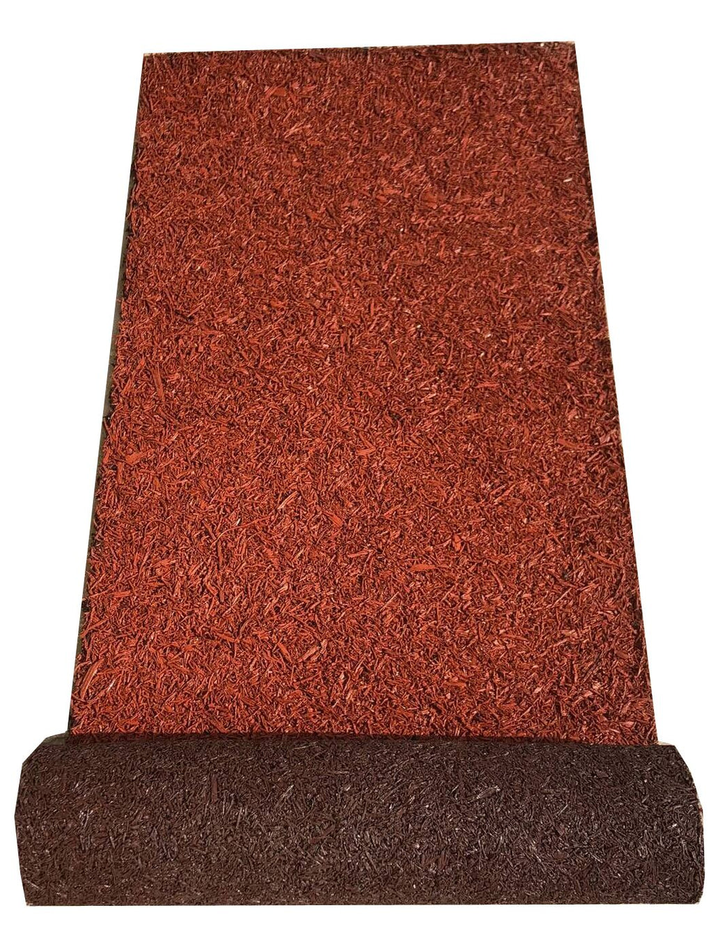 Recycled Rubber Mulch Pathway | Reversible Brown or Red