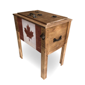 Canadian Wood Patio Cooler