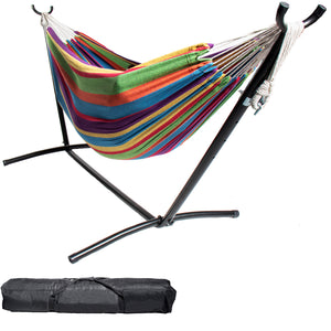 Portable 2 Person Outdoor Hammock with Stand