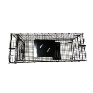 Humane Way Foldable Metal Animal Trap LRG – 42” L x 18” H x 16” W