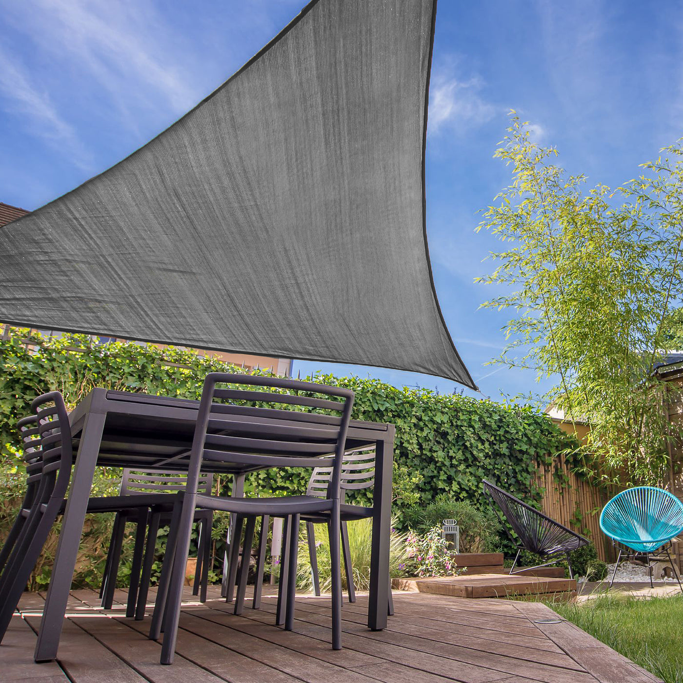 Mimigo Sun Shade Sail Waterproof Rectangle 2x3m Uv Block Canopy